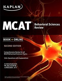 Kaplan MCAT Behavioral Sciences Review 2016: Book + Online (Kaplan Test Prep)