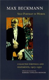 Self-Portrait in Words : Collected Writings and Statements, 1903-1950