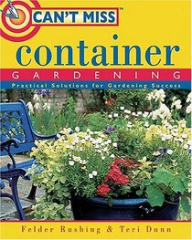 Can't Miss Container Gardening (Can't Miss)