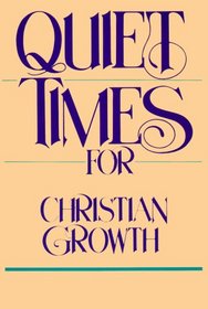 Quiet Times For Christian Growth (Ivp Booklets)