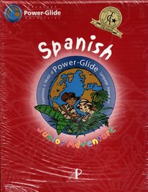 Spanish for kids: Power-Glide Children's Spanish Adventure Course Levels 1-3 bundle