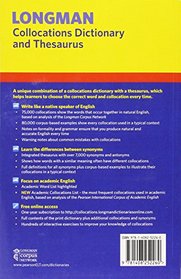 Longman Collocations Dictionary and Thesaurus (Paper and Online Access)