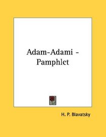 Adam-Adami - Pamphlet