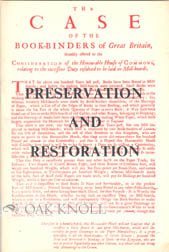 Preservation and restoration: A brief history, and an account of work being done at Mills Memorial Library, McMaster University