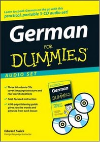 German For Dummies Audio Set (Dummies)