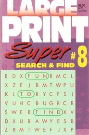 Large Print Super Search & Find # 8 (C2507-12)