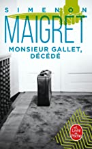 Monsieur Gallet, Decede (Inspector Maigret, Bk 3) (French Edition)