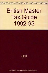 British Master Tax Guide 1992-93