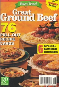 Great Ground Beef - 76 Pull-Out Recipe Cards