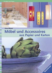 Mbel und Accessoires aus Papier und Karton.