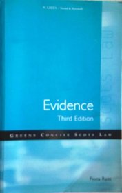 Evidence (Green's Concise Scots Law)