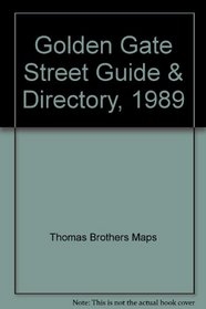 Golden Gate Street Guide & Directory, 1989