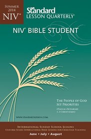 NIV Bible Student?Summer 2014 (Standard Lesson Quarterly)