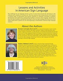 Lessons and Activities in American Sign Language