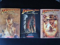 Indiana Jones Trilogy 3 Book Set Novelization with Mini Poster (Volumes 1, 2 & 3)