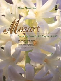 Music Minus One French Horn: Mozart Quintet for Piano and Winds in E-flat major, KV452 (Sheet Music & CD)