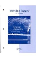 Working Papers for use with Financial Accounting