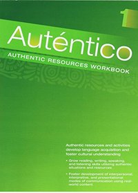 AUTENTICO 2018 AUTHENTIC RESOURCES WORKBOOK LEVEL A/B/1