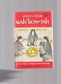 Voices from WahKon-Tah;: Contemporary poetry of native Americans,