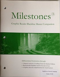 Milestones: A Graphic Readers Blackline Master Companion