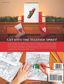 The Saturday Evening Post Christmas Treasury: Classic Ready-to-Frame Prints and Coloring Pages (Adult Coloring)