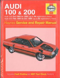 Audi 100 1982-87 and 200 1984-87 Owner's Workshop Manual