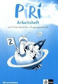 Piri. Das Sprach-Lese-Buch. 2. Schuljahr. Arbeitsheft mit CD-ROM. Vereinfachte Ausgangsschrift. Baden-Wrttemberg, Rheinland-Pfalz