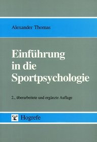 Einfuhrung in die Sportpsychologie (German Edition)