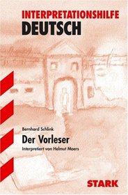 Der Vorleser. Interpretationshilfe Deutsch.
