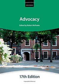 Advocacy (Bar Manuals)