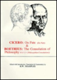 Cicero: On Fate With Boethius Consolation V (Classical Texts)