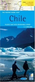 The Rough Guide to Chile Map (Rough Guide Country/Region Map)