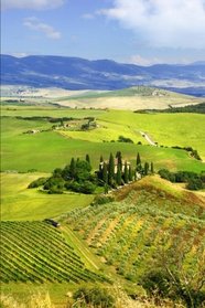 Landscape of Tuscany, Italy Journal: 150 page lined notebook/diary