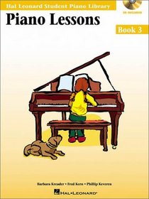 Piano Lessons Book 3 Book & CD (Hal Leonard Student Piano Lbry)