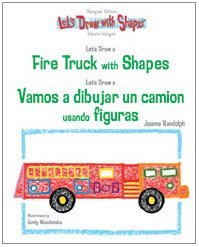 Let's Draw A Fire Truck With Shapes / Vamos A Dibujar Un Camion De Bomberos Usando Figuras (Let's Draw With Shapes)