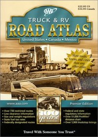 AAA Truck & RV Road Atlas: 2002 Edition (AAA Truck & RV Road Atlas)