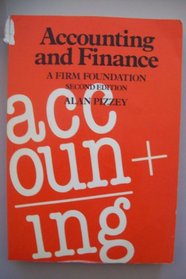 Accounting and Finance: A Firm Foundation