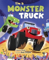 I'm a Monster Truck (Little Golden Board Book)