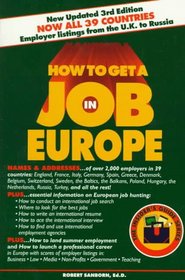 How to Get a Job in Europe (The Insider's Guide)