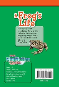 A Frog's Life (TIME FOR KIDS Nonfiction Readers)