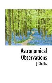 Astronomical Observations