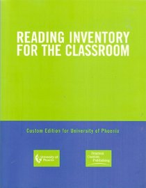 Reading Inventory for the Classroom