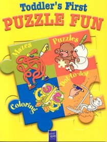 Toddler's First Puzzle Fun--Yellow