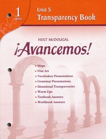 Avancemos! 1 Unit 5 Transparency Book