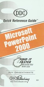 PowerPoint 2000 Quick Reference Guide (Quick Reference Guides)