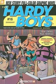 Shhhhhh! (Turtleback School & Library Binding Edition) (Hardy Boys: Undercover Brothers (Papercutz Paperback))
