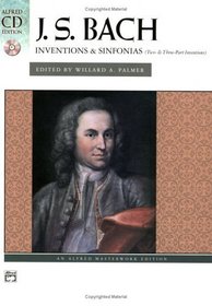 J. S. Bach: Inventions  Sinfonias (Book  CD)