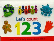 Lets Count 123: 4 Colorful Early Learning Board Books