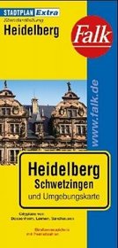 Heidelberg/Schwetzingen (Falk Plan) (German Edition)