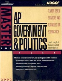 Master AP Government and Politics 2002 (Master the Ap Government & Politics Test, 3rd ed)